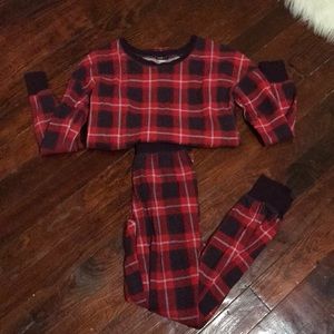 Plaid Pajama Set Size XS